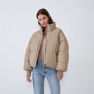 Cropped women’s puffer